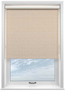 Trellis Prints, Scallop and Bud Manson - Roller Blind
